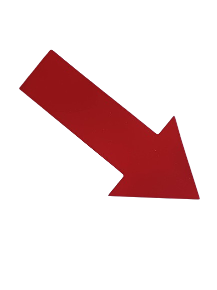 Flèche adhésive de remorquage