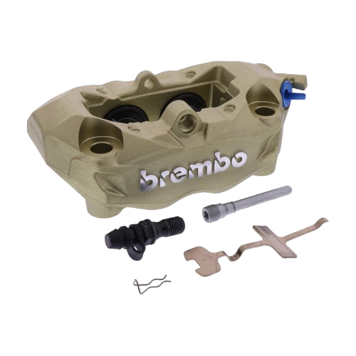 Étrier de frein droit Or Brembo M4.32 - fixation à droite