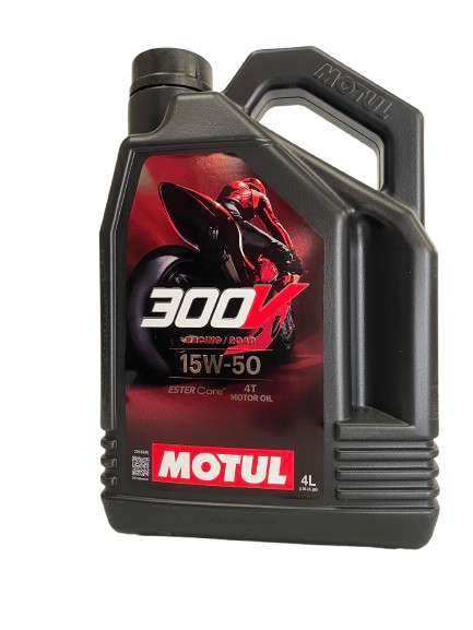 Huile moteur 300V 4T 15W-50 Motul 4L