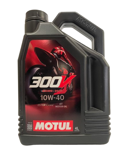 Huile moteur 300V 4T 10W-40 Motul 4L