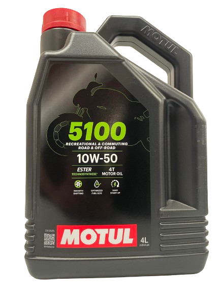 Huile moteur 5100 4T 10W-50 Motul 4L