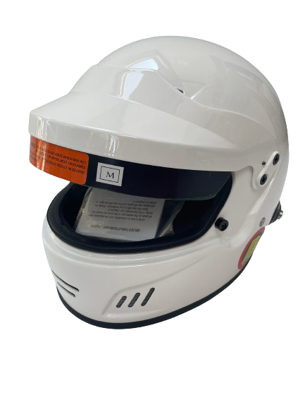 Casque intégral FIA avec clip hans