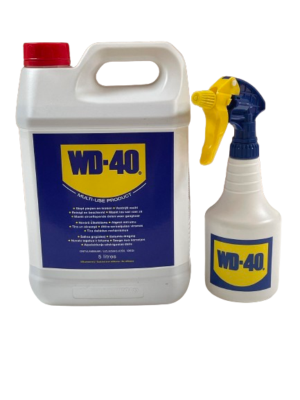 Lubrifiant - dégrippant WD40 5L + pulvérisateur