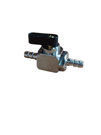 Robinet essence 1/4 tour pour durite 6mm