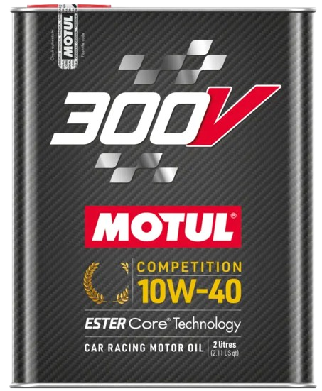 Huile Motul 300V Compétition 10W40 2L