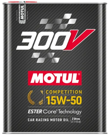 Huile Motul 300V Compétition 15W50 2L