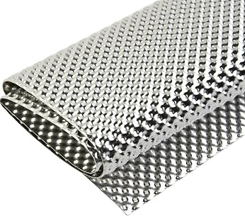 Protection thermique en aluminium gaufré