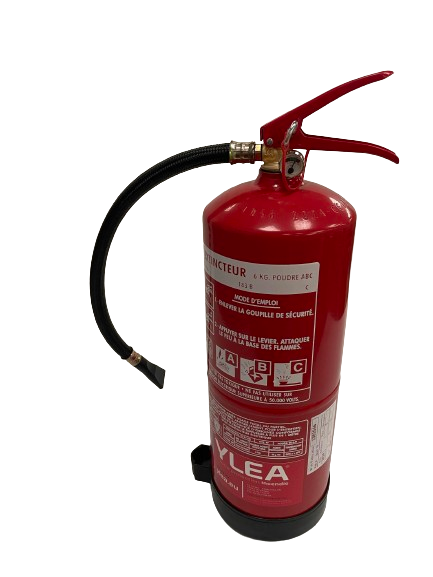 Extincteur Extincteur poudre ABC 6kg – Car Terre Cross
