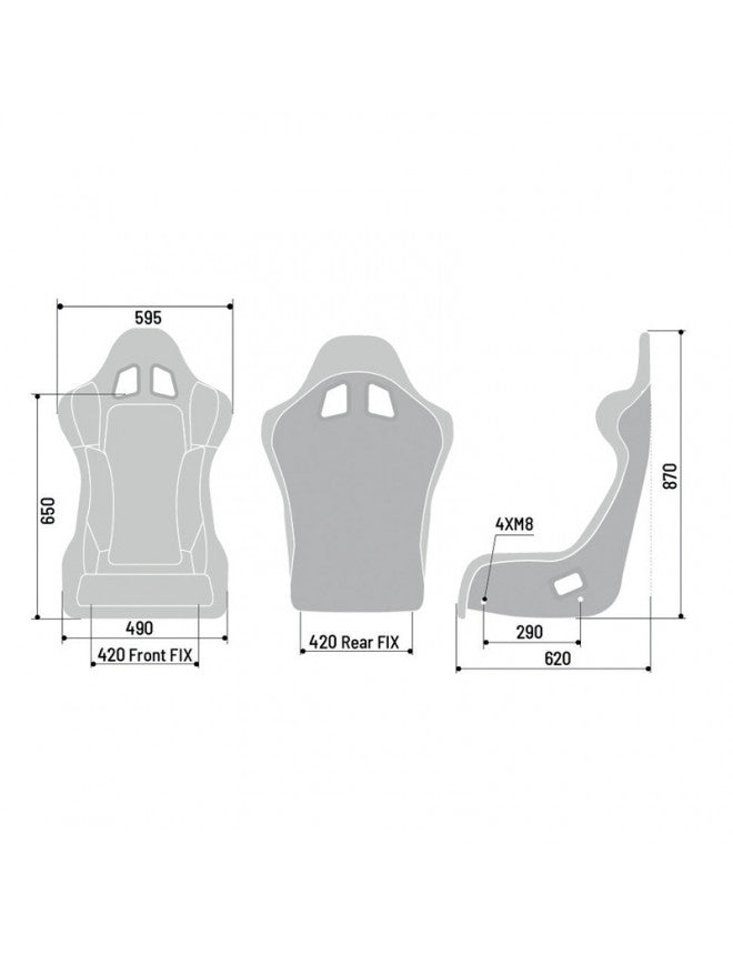 Siège Baquet Sparco GRID Q SKY 2026 - SUR COMMANDE